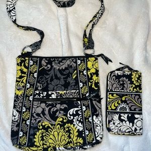 Vera Bradley Crossbody with Matching Wallet